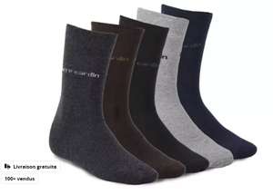 Lot de 18 paires de chaussettes Pierre Cardin - Plusieurs Tailles Disponibles