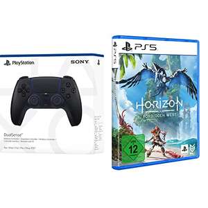 Pack manette Sony DualSense Wireless Controller Midnight Black + Jeu Horizon Forbidden West sur PlayStation 5