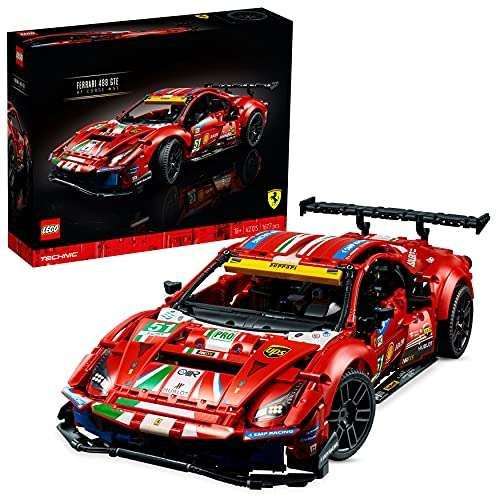 Jouet Lego Technic (42125) - Ferrari 488 GTE AF Corse 51 (via 39.50€ sur la Carte de Fidélité)