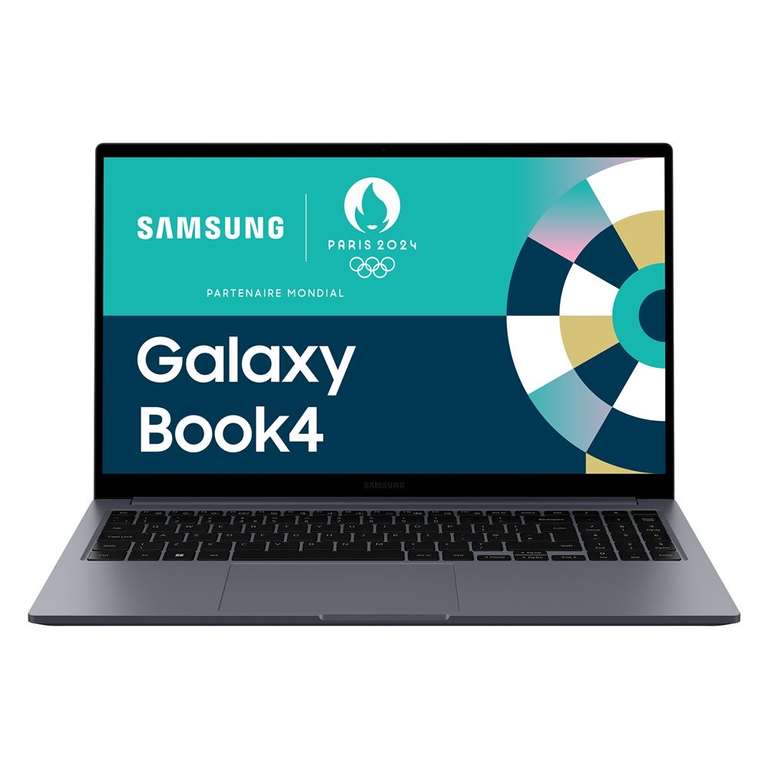 PC Portable 15.6" Samsung Galaxy Book4 - i5-120U, 8 Go RAM, 256 Go SSD, Gris