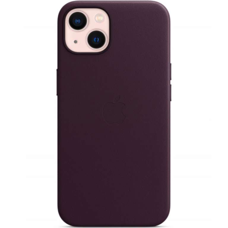 Coque Apple iPhone 13 MagSafe - Cerise noire (Retrait magasin uniquement)