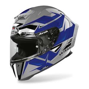 Sélection de casque moto Airoh - Ex: Casque intégral Airoh GP550 S Wander Blue gloss - Taille XS à XL