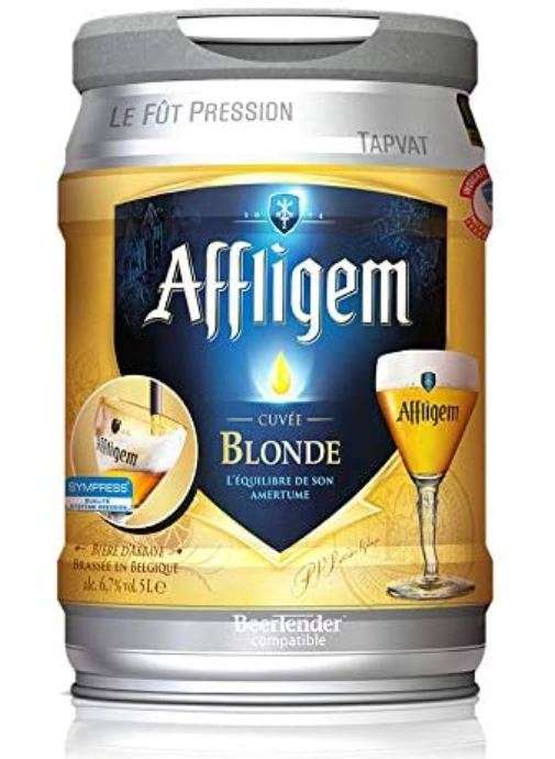 Fût de bière Affligem Beertender - 5 L (via 5.38€ sur la carte de fidélité)