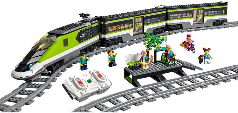 LEGO City Le Train de Voyageurs Express - Jouet de Train Télécommandé -  Phares Fonctionnels - Enfants 7 Ans - Cdiscount Jeux - Jouets
