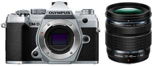 Appareil photo hybride Olympus E-M5 Mark III + Objectif M.Zuiko Digital ED 12-45mm F4 Pro (1111€ avec 12-200mm)