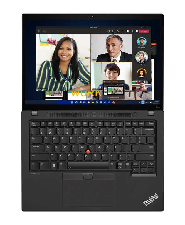 PC Portable 14" Lenovo ThinkPad P14s Gen 3 - WUXGA IPS, Ryzen 7 Pro 6850U, DDR5 16 Go 6400 MHz, SSD 512 Go, Radeon 680M, WiFi 6E, Sans OS