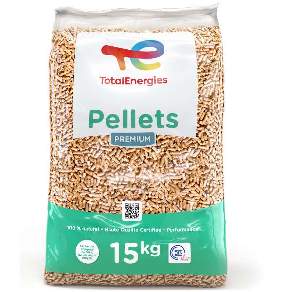 Palette de pellets premium TotalEnergies - 66 sacs de 15 Kg (proxi-totalenergies.fr) - Le mans (72)