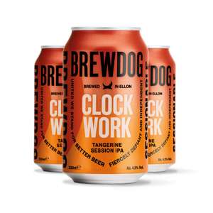 Bière Brewdog Clockwork IPA Tangerine 33cl - La flèche (72)