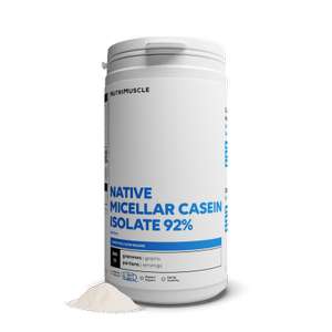 Pot de 3kg de Protéine Seche Isolat de caséine micellaire (nutrimuscle.com)