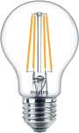 Lot de 6 Ampoules LED Philips Standard E27 7W 806 Lumens - Transparent, Verre