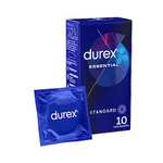 Boîte de 10 préservatifs Durex Essential Extra Lubrifiés