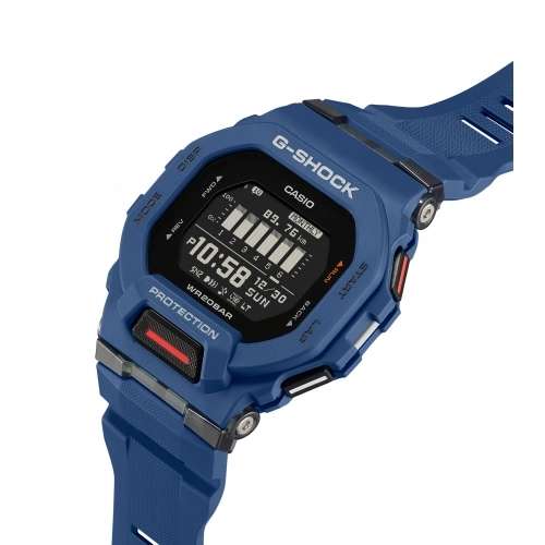 Montre Casio G Shock Bluetooth GBD 200 2ER Bleu Dealabs