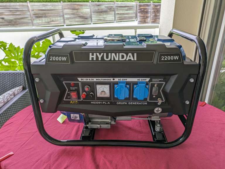 Groupe électrogène essence Hyundai HG2201-PL-A - 2200w
