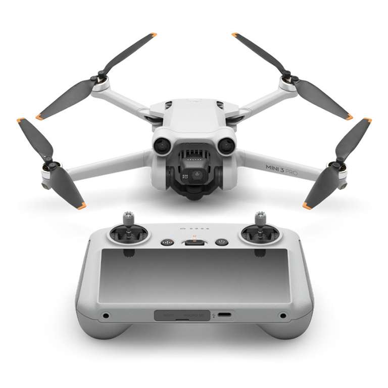 Drone Dji Mini 3 Pro avec Télécommande Smart Control + Plan de 2 ans DJI Care Refresh + Batterie de Vol Intelligente