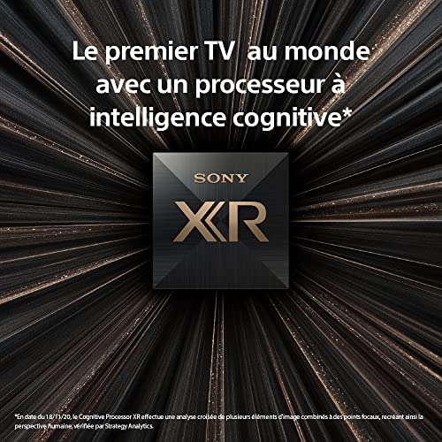 TV LED 65" Sony XR-65X95J - 4K UHD, HDR, Google TV, 120 Hz, Dolby Vision / Dolby Atmos / IMAX / DTS