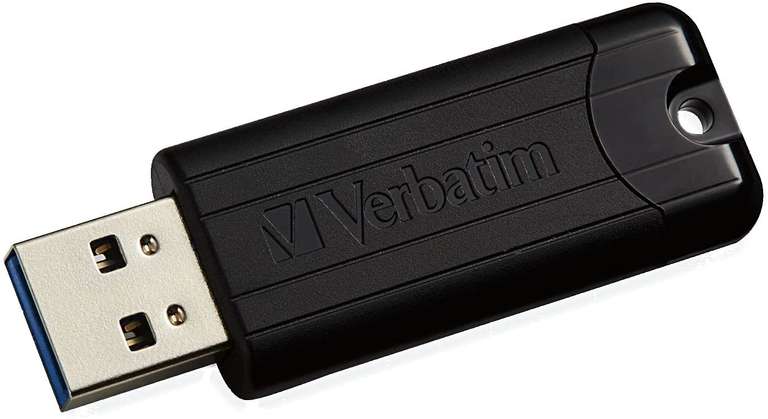 Clé USB Verbatim PinStripe - 128Go, USB 3.0 (3.1 Gen 1)