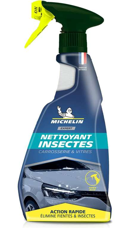 Nettoyant insectes carrosserie et vitres Michelin Expert - 500ml