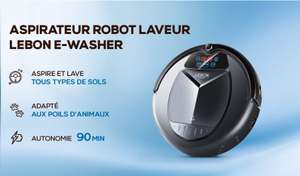 Aspirateur robot laveur Lebon E-Washer