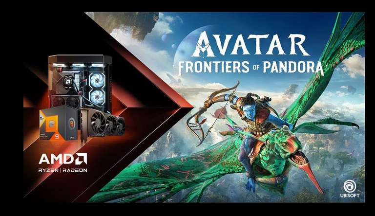 Jeu PC Avatar: Frontiers of Pandora offert pour l'achat de processeurs ou cartes graphiques éligibles AMD