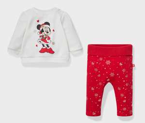 Ensemble de Noël Minnie Mouse pour Bébé (1 à 12 Mois)