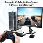 Adaptateur USB Bluetooth 5.3, Clé Bluetooth Dongle pour Windows 11/10/8.1 (Vendeurs tiers)
