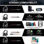 Casque audio filaire OneOdio A71M - compatible PC, PS4, Xbox One (Vendeur tiers)