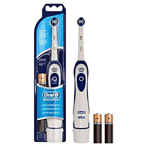 Brosse à dents électrique Oral-B Advance Power - avec 1 manche, 1 brossette et 2 piles
