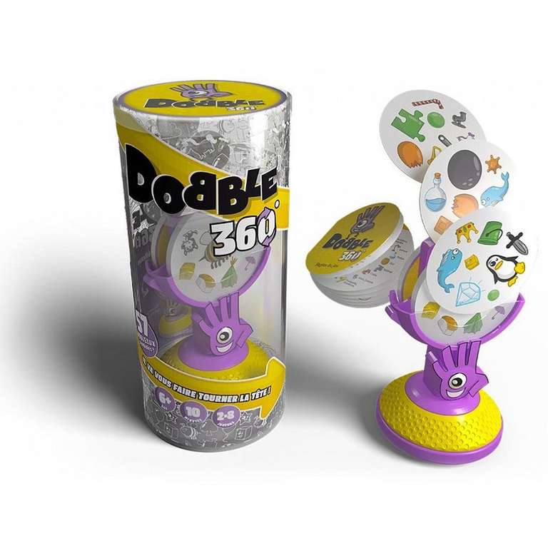 Sélection de jeux et jouets en promotion - Ex : Dobble 360° (via 5,39€ sur la carte de fidélité)