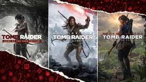 Shadow of the Tomb Raider DE, Rise of the Tomb Raider 20 Year Celebration et Tomb Raider GOTY (2013) gratuits sur PC (Dématérialisé)