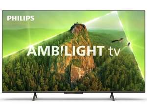 Smart TV 55" Philips 55PUS8108 - 4K UHD, Ambilight 3 côtés (Via 82,50€ sur carte fidélité)