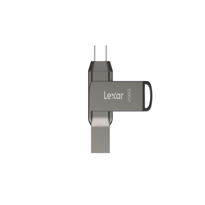 Clé USB Lexar JumpDrive D400 - 256 Go - USB 3.1 + Type C