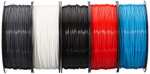 5 Bobines de Filament PLAAmazon Basics pour imprimante 3D - 1,75 mm, 5 couleurs assorties, 5x1 kg