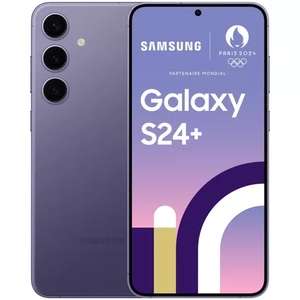 Smartphone 6.7" Samsung Galaxy S24+, 256Go, Indigo (Via 100€ d'ODR Samsung + 200€ de bonus reprise)