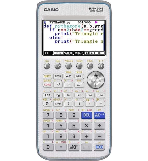 Calculatrice Graph 90+E avec Python (Via ODR de 5€)