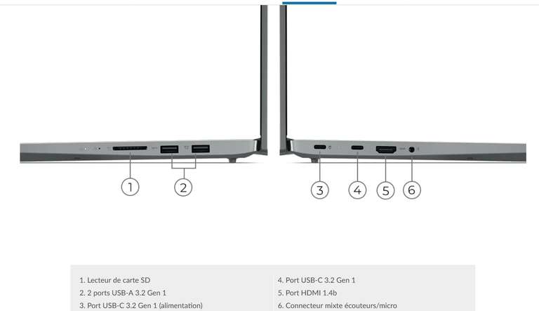 PC Portable 15.6" Lenovo Ideapad 5 Gen 7 - FHD TN, Ryzen 5 5625U, 16 Go RAM, 512 Go SSD, Windows 11