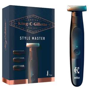 Tondeuse barbe sans fil King C Gillette Style Master (via 27.93€ sur la carte)