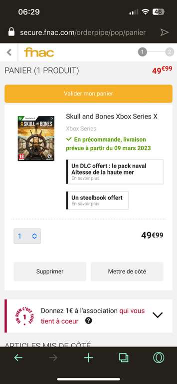 [Precomande] Skull and Bones sur Xbox Series X + DLC + Steelbook