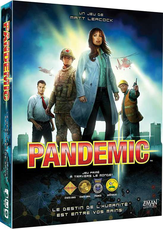 Sélection de jeux de société en promotion (via coupons) - Ex : Z-Man Games - Pandemic