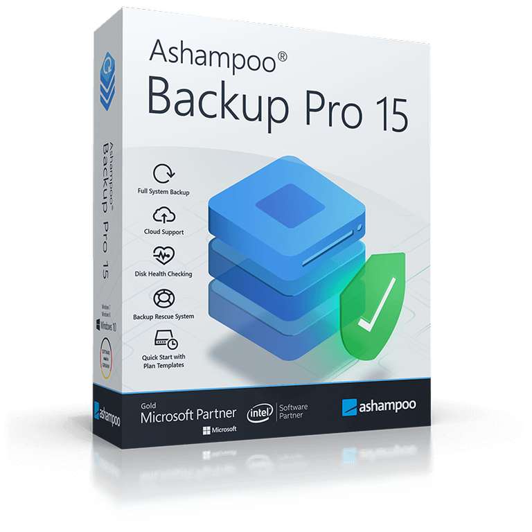 Logiciel Ashampoo Backup Pro 15 gratuit à vie sur PC (Dématérialisé)