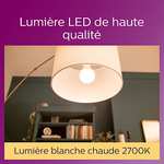 Lot de 6 ampoules Philips Lighting LED Standard E27 60W Blanc
