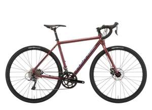 Vélo de gravel Kona Rove AL 700 Shimano Claris 8 V700 MM - Rouge/Mauve