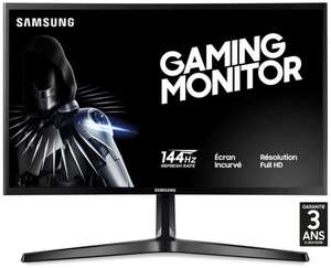 [CDAV] Ecran PC gaming 23.5" Samsung C24RG50FZR - Full HD, Dalle VA, 144 Hz, Incurvé, 4 ms, FreeSync