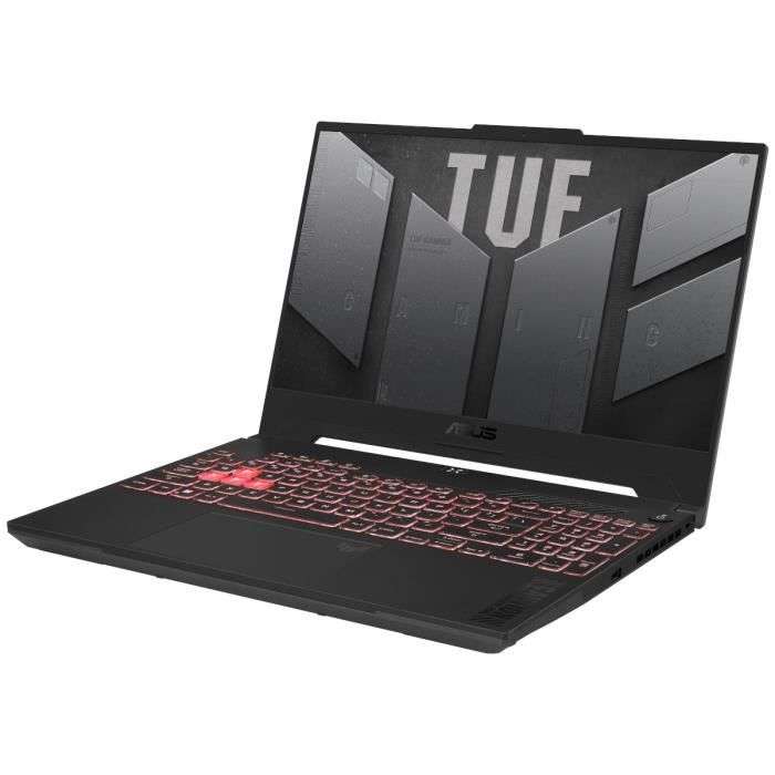 PC Portable 15.6" Asus TUF Gaming A15 - FHD 144Hz, Ryzen 7 6800H, RAM 16 Go, SSD 1 To, RTX 3070 Ti (140W), WiFi 6, W11 (+ 50€ cagnotte CDAV)