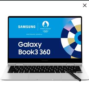 PC Hybride Samsung Galaxy Book3 360 13''oled I7 Silver EVO 16Go/ 512ssd tactile wifi6e spen inclus (via 200€ de remise au panier)