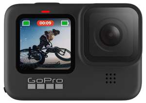 Caméra sportive GoPro Hero 9 Black - 5K 30fps / 4K 60fps, Photo 20MP, HDR, GPS, WiFi / Bluetooth + 1 an d'abonnement Go Pro