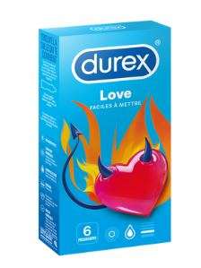 Lot de 2 boites de 6 préservatifs Love Durex - Drives participants