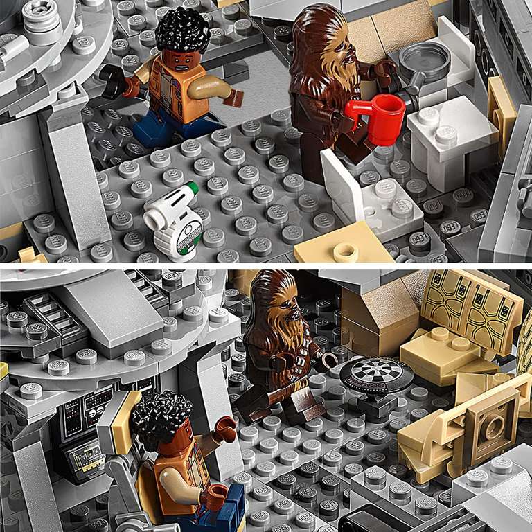 Jeu de construction Lego Star Wars Faucon Millenium : L'Ascension de Skywalker 75257 (via coupon)