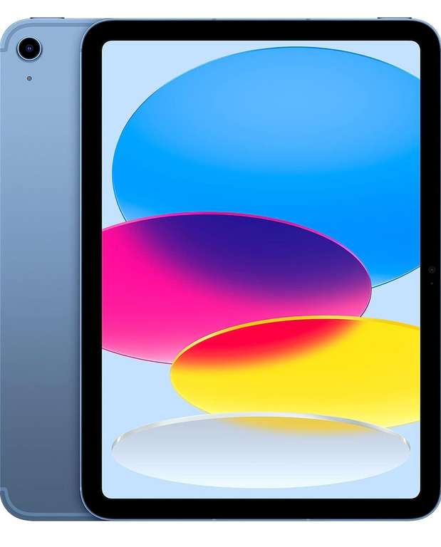 Tablette Tactile 10,9" Apple 2022 iPad (10ᵉ génération) - Wi-FI, 256 Go, Divers coloris