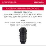 Objectif Samyang AF 35-150 mm F2.0-2.8 FE pour Sony E