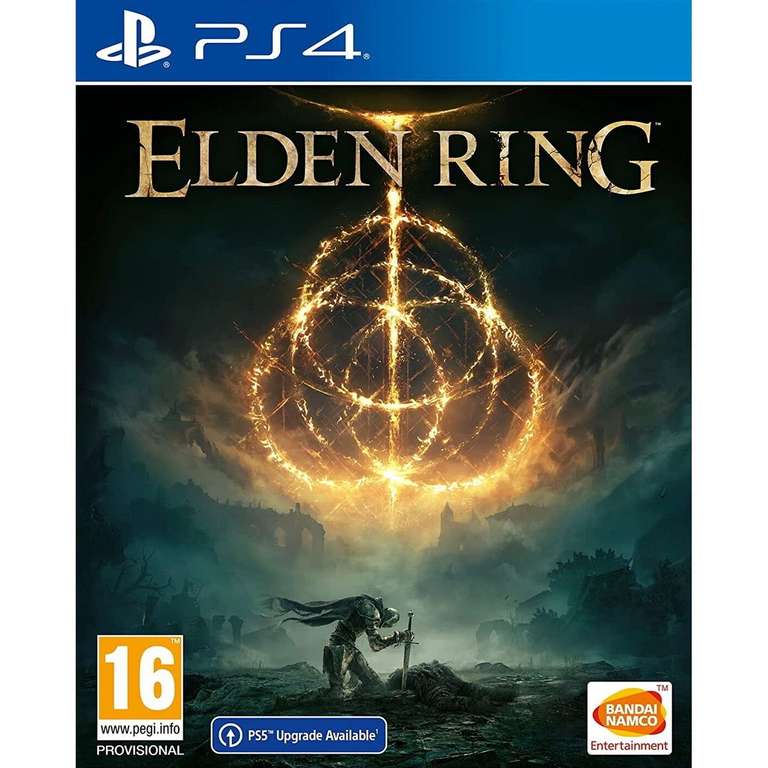 Elden Ring sur PS4 (38,99€ sur PS5 ou Xbox Series X)